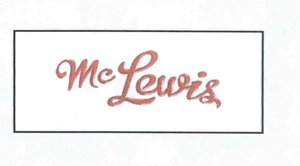 Trademark MC LEWIS