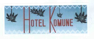 Trademark HOTEL KOMUNE