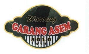 Trademark Waroeng GARANG ASEM SOLO 578