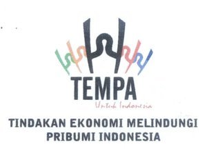 Trademark TEMPA Untuk Indonesia TINDAKAN EKONOMI MELINDUNGI PRIBUMI INDONESIA + LOGO