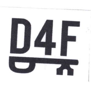 Trademark D4F + Logo