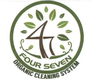 Trademark FOUR SEVEN ORGANIC CLEANING SYSTEM + LUKISAN