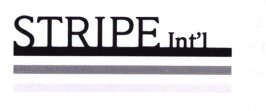 Trademark STRIPE INT'L