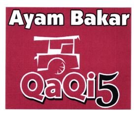 Trademark AYAM BAKAR QAQI5 + logo