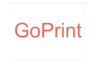 Trademark GOPRINT