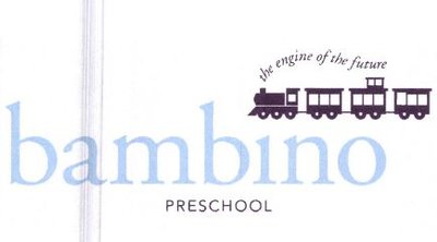 Trademark BAMBINO PRESCHOOL + LOGO KERETA