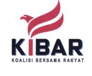 Trademark KIBAR KOALISI BERSAMA RAKYAT + LOGO