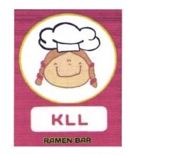 Trademark KLL RAMEN BAR + LOGO