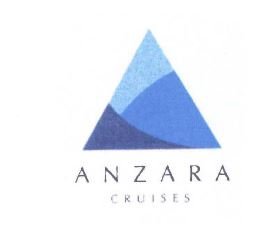 Trademark ANZARA CRUISES + LOGO