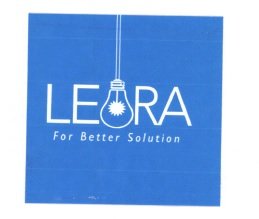 Trademark LEORA FOR BETTER SOLUTION + LOGO