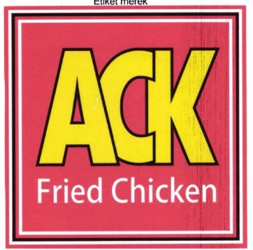 Trademark ACK FRIED CHICKEN