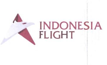 Trademark INDONESIA FLIGHT + LOGO