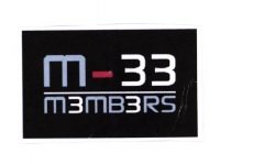 Trademark M-33 M3MB3RS