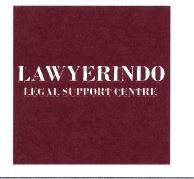 Trademark LAWYERINDO LEGAL SUPPORT CENTER