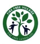 Trademark FIRE FREE VILLAGE FIRE FREE LANDSCAPE + LOGO