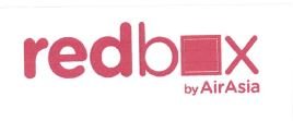 Trademark REDBOX BY AIRASIA