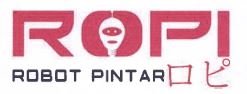 Trademark ROPI ROBOT PINTAR + HURUF KANJI