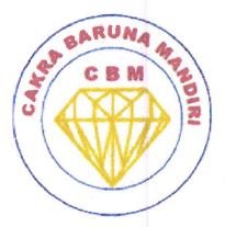 Trademark CBM CAKRA BARUNA MANDIRI + LOGO