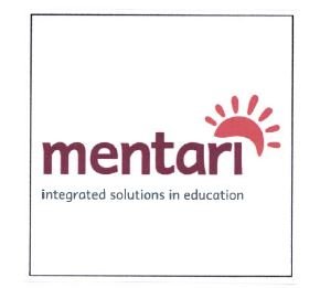 Trademark MENTARI INTEGRATED SOLUTIONS IN EDUCATION + LOGO