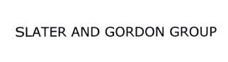 Trademark SLATER AND GORDON GROUP