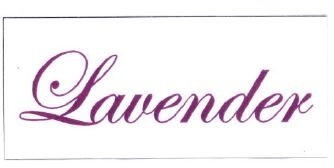 Trademark LAVENDER