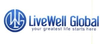 Trademark LIVEWELL GLOBAL YOUR GREATEST LIFE STARTS HERE + LOGO