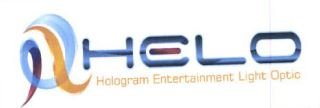 Trademark HELO HOLOGRAM ENTERTAIMENT LIGHT OPTIC + LOGO