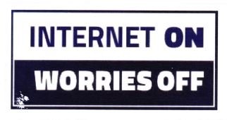 Trademark INTERNET ON WORRIES OFF