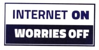 Trademark INTERNET ON WORRIES OFF