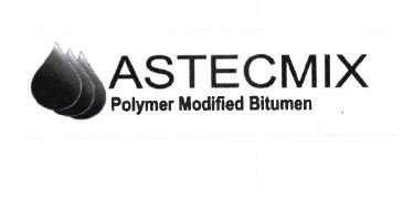 Trademark ASTECMIX POLYMER MODIFIED BITUMEN + LOGO