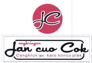 Trademark JAN COU COK ANGKRINGAN CANGKRUK'AN KARO KONCO PLEK + LOGO JC