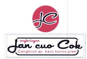 Trademark JAN CUO COK ANGKRINGAN CANGKRUK'AN KARO KONCO PLEK + LOGO JC