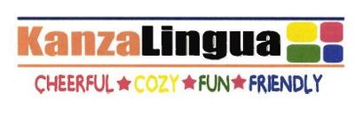 Trademark KANZA LINGUA CHEERFUL COZY FUn FRIENDLY + LOGO