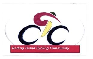 Trademark GADING INDAH CYCLING COMMUNITY + LOGO