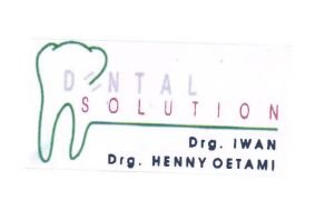 Trademark DENTAL SOLUTION DRG. IWAN DRG HENNY OETAMI + LUKISAN