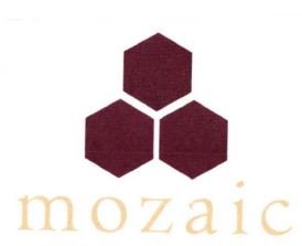 Trademark MOZAIC + LOGO