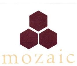 Trademark MOZAIC + LOGO