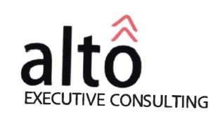 Trademark ALTO EXECUTIVE CONSULTING