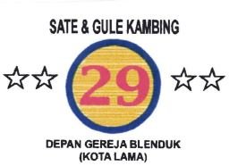 Trademark SATE & GULE KAMBING 29 DEPAN GEREJA BLENDUK ( KOTA LAMA )