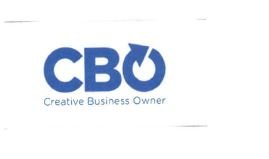 Trademark CREATIVE BUSINESS OWNER + LOGO CBO