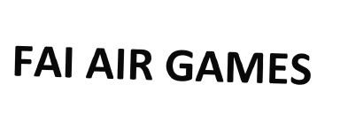 Trademark FAI AIR GAMES