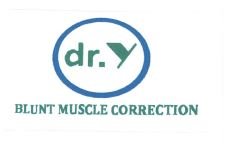 Trademark DR. Y BLUNT MUSCLE CORRECTION + LOGO