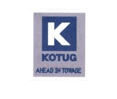 Trademark KOTUG AHEAD IN TOWAGE + LOGO K