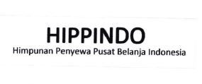 Trademark HIPPINDO - HIMPUNAN PENYEWA PUSAT BELANJA INDONESIA