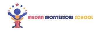 Trademark MEDAN MONTESSORI SCHOOL + LOGO