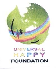 Trademark UNIVERSAL HAPPY FOUNDATION + LUKISAN