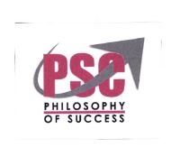 Trademark PSC PHILOSOPHY OF SUCCESS + LOGO