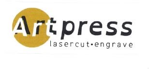 Trademark ARTPRESS LASERCUT ENGRAVE + LOGO