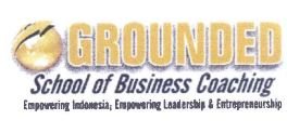 Trademark GROUNDED SCHOOL OF BUSINEES COACHING EMPOWERING INDONESIA EMPOWERING LEADERSHIP & ENTREPRENEURSHIP + LOGO