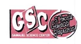 Trademark GSC GAMALIEL SCIENCE CENTER SI PENCETAK GENERASI BERPRESTASI